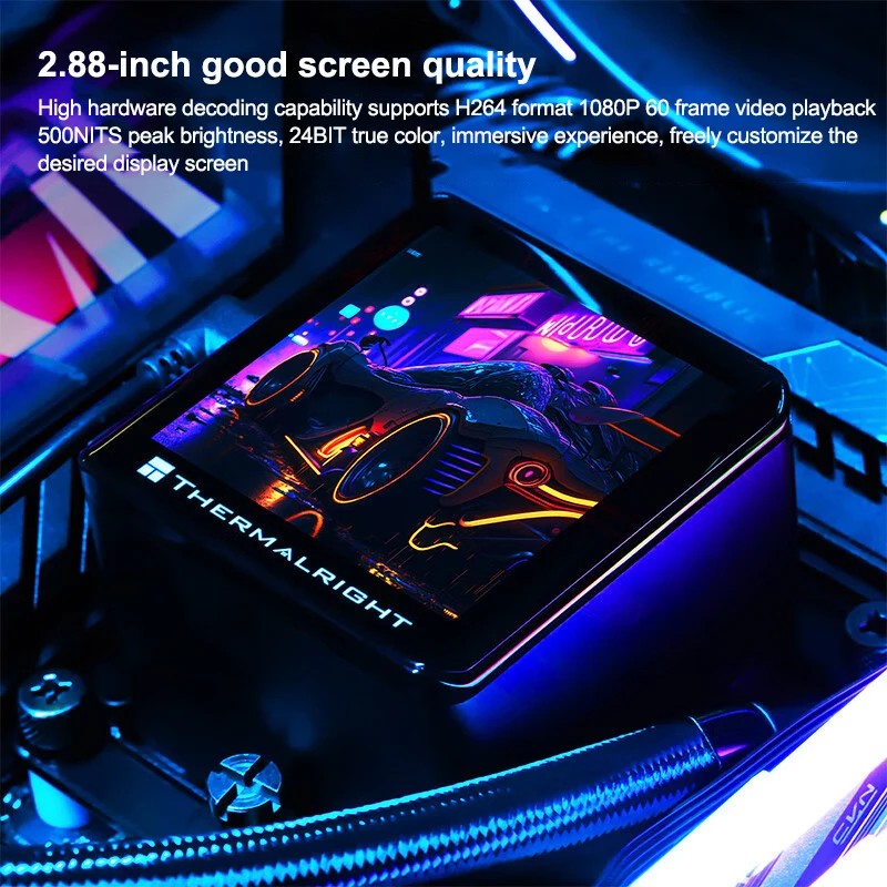 Thermalright FROZEN VISION 240 черный/белый интегрированный CPU Радиатор с водяным охлаждением