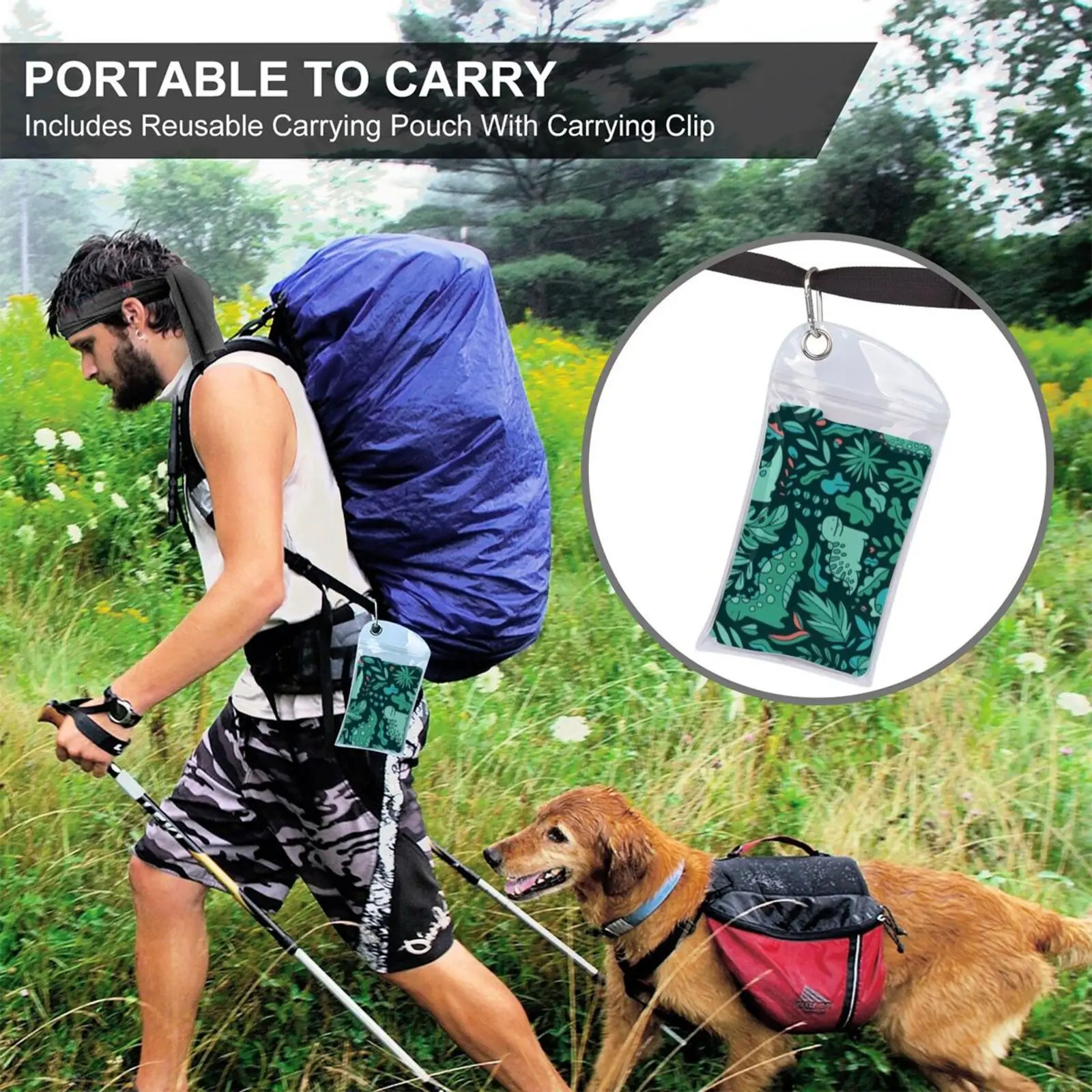 Полотенце банное с милыми динозаврами и тропическими листьями