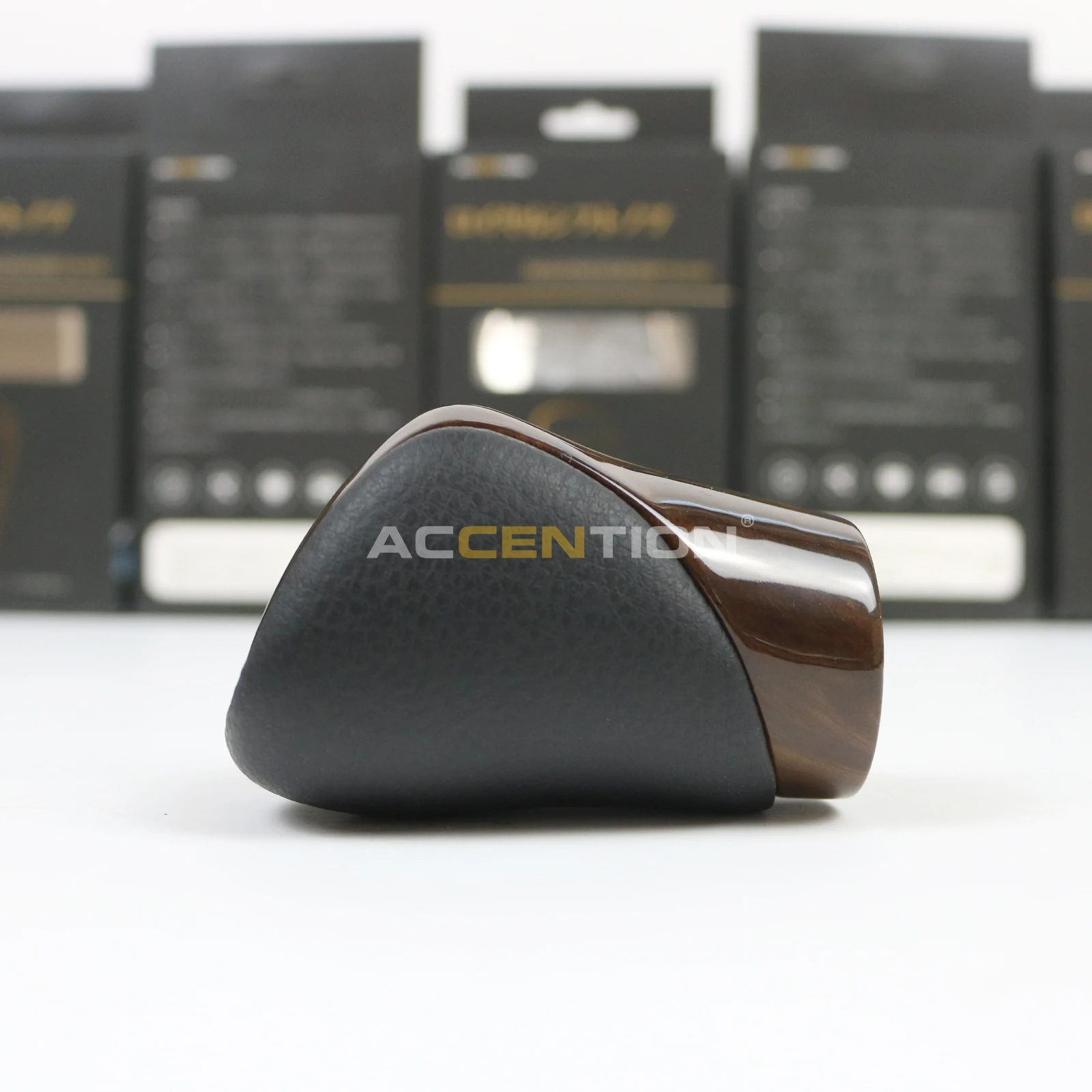 Черная кожаная ручка переключения передач для Toyota Lexus GS-450H GX IS-300 NX-300H RC-300 2015-2021