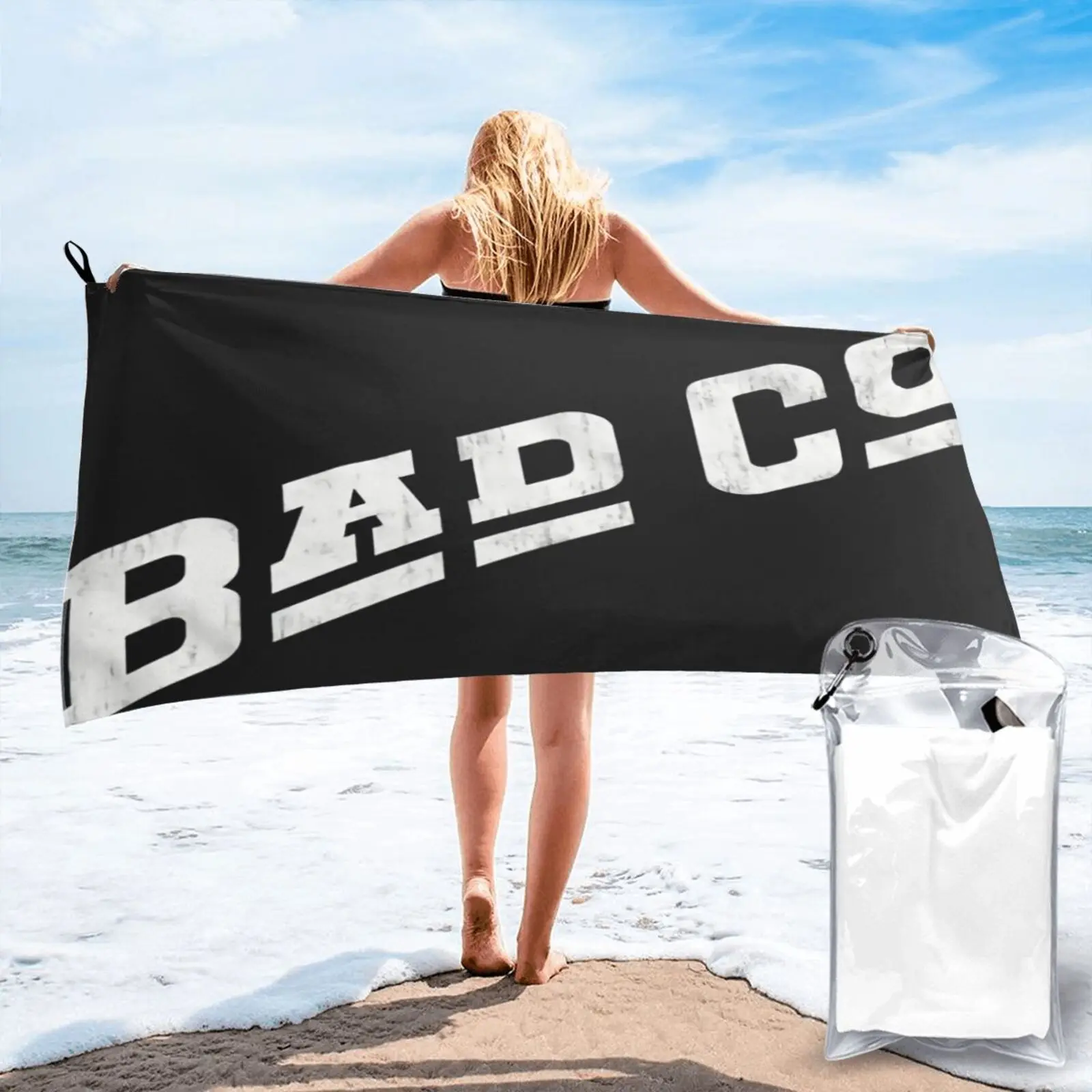 

Bad Company Blanc Americain Classiques Beach Towel Beachwear Beach Towel Bath Towel For Bath And Sauna Terry Towels Hand Towel