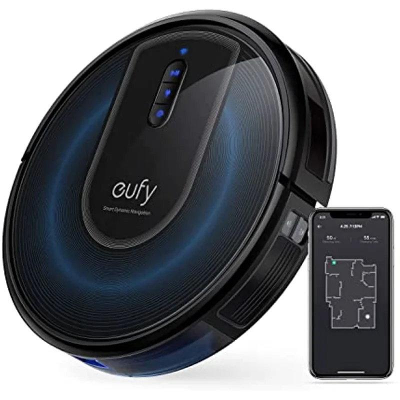 

eufy by Anker, RoboVac G30, Robot Vacuum with Dynamic Navigation 2.0, 2000 Pa Strong Suction, Wi-Fi, Compatible with Alexa