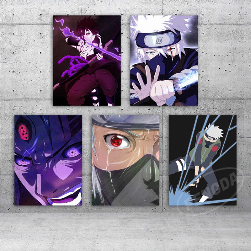

Canvas HD Prints Hatake Kakashi Painting Wall Anime Art Poster Modern Japanese Home Decoration Modular Pictures For Living Room