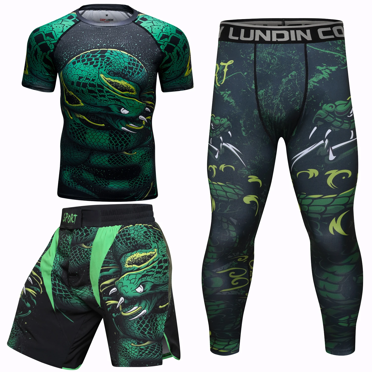 Официальный магазин Cody Lundin комплект спортивной формы MMA BJJ для мужчин бразильское
