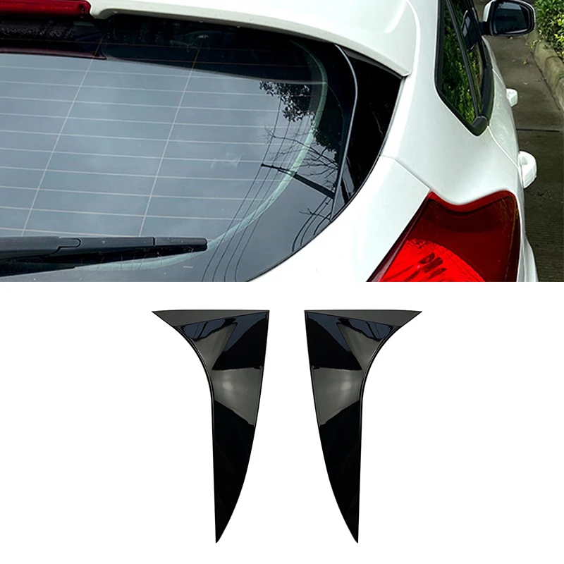 

Автомобильный задний спойлер, боковое крыло, Обложка, разветвители, глянцевая экокожа ABS для хэтчбека Ford Focus 2015 2016 2017 2018