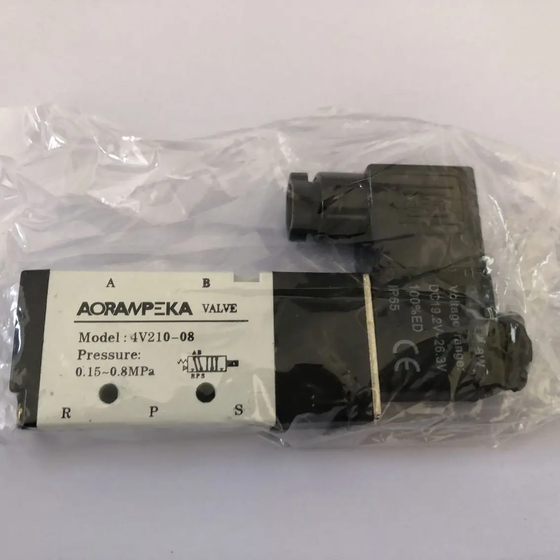Maneira Posição Airtac Válvula Solenóide Elétrica 4v21008 dc 24v Dc12v Ac110v Ac220v Tamanho do Porto Peças