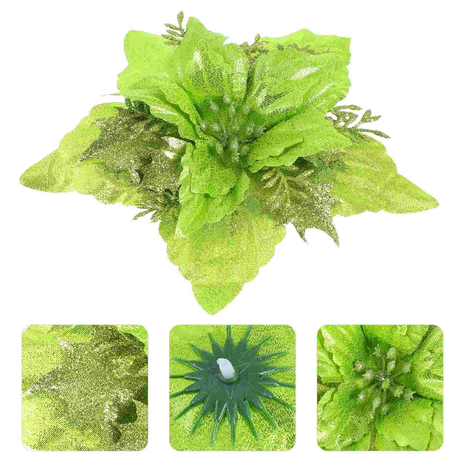 

Christmas Simulated Flowers Decorative Artificial Flower Party Ornaments