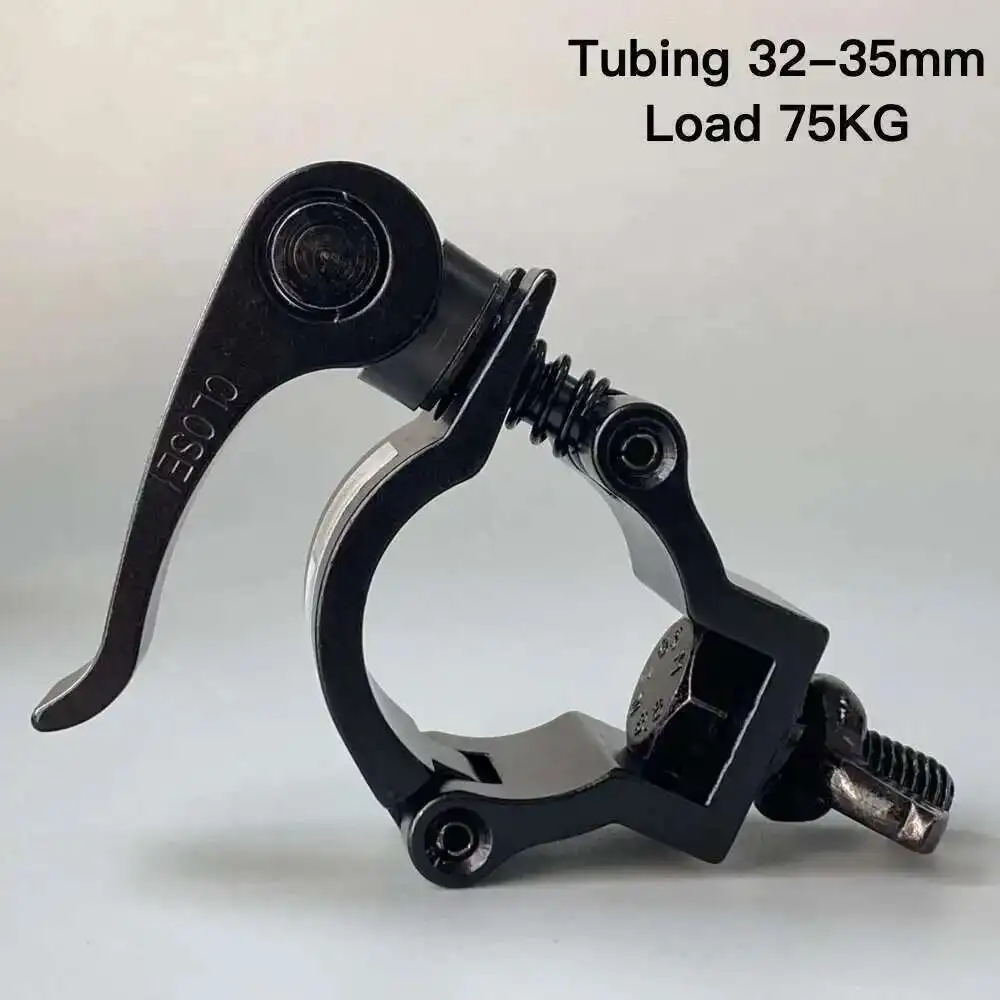 

25/30/35/40/50 мм алюминиевый быстроразъемный зажим O трубка сценические светильники крепежный крючок быстрозажимной зажим для фермы DJ аудио светодиодный прибор