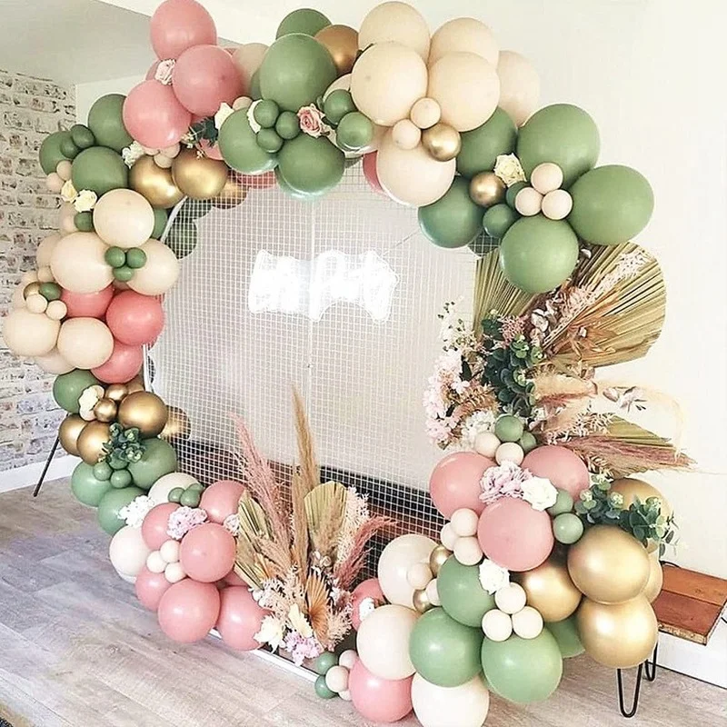 

Wedding Birthday Party Decoration Balloon Wreath Kit Confetti Latex Balloons Gender Reveal Baptism Baby Shower Decoration