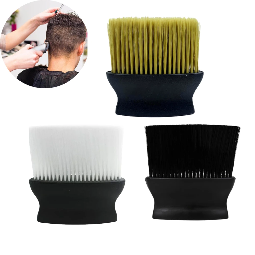 

Soft Fiber Neck Face Duster Brushes Barber Hair Clean Hairbrush Salon Cutting Hairdressing Styling Makeup Tool Men Beard Brush