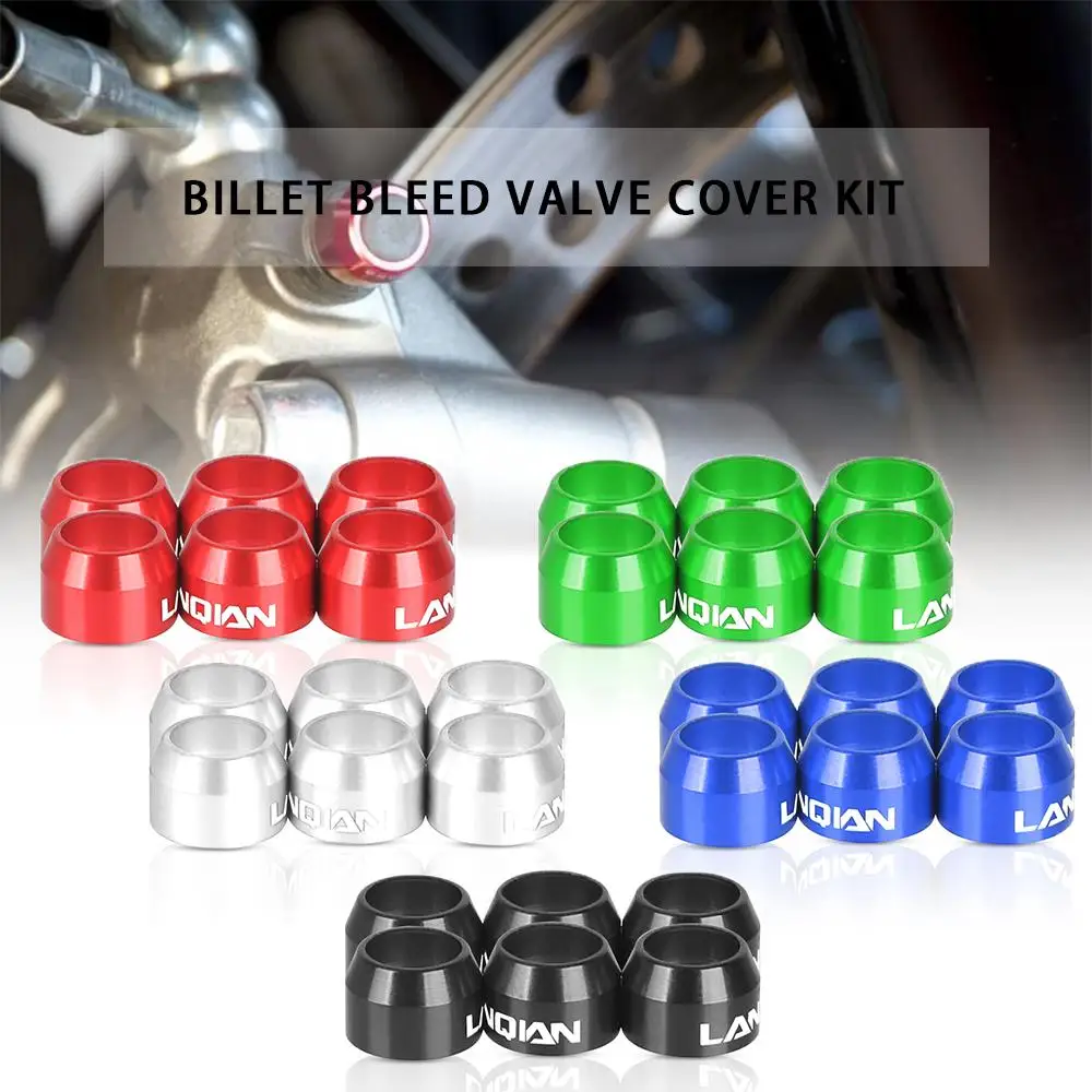 

For SUZUKI GSX R600 2011-2015 2014 2013 2012 Universal Billet Bleed Valve Cover Kit Motorcycle Part CNC Exhaust Valve Cover Kit