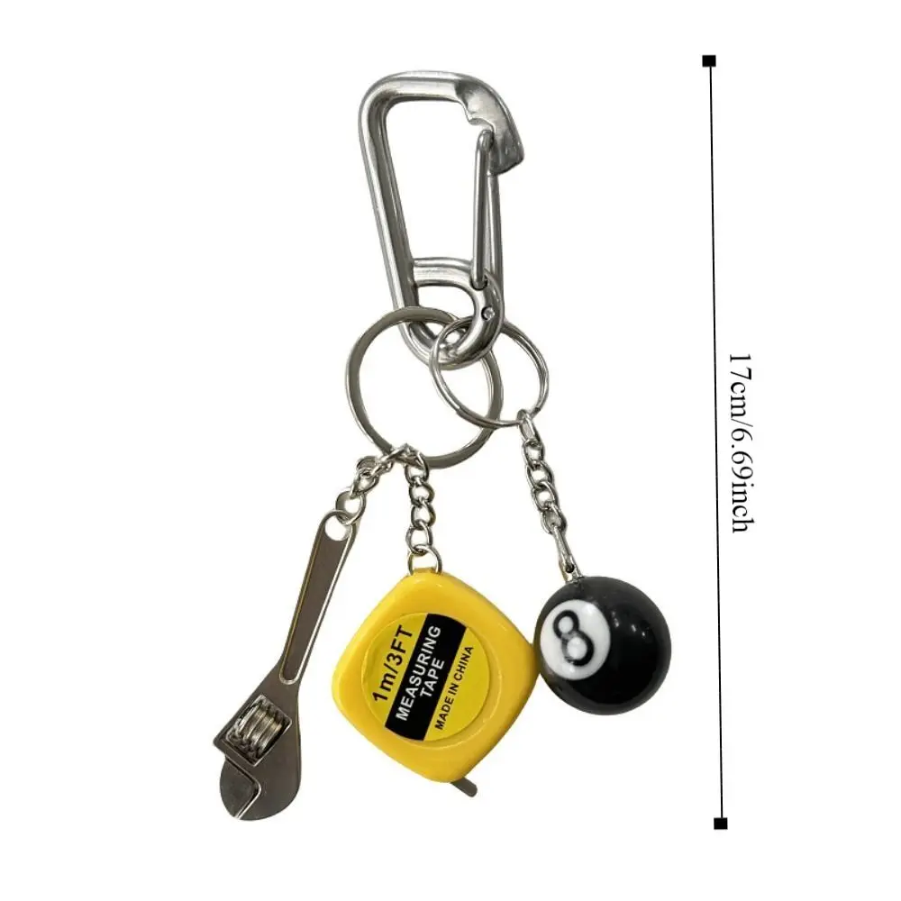 Креативный универсальный брелок с гаечным ключом прочный уникальный для рулетки