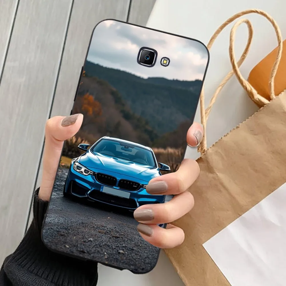 B-Blue Red Car Phone Case For Samsung J 7 Plus 7core J7 Neo J6 Prime J4 J5 Mobile Cover