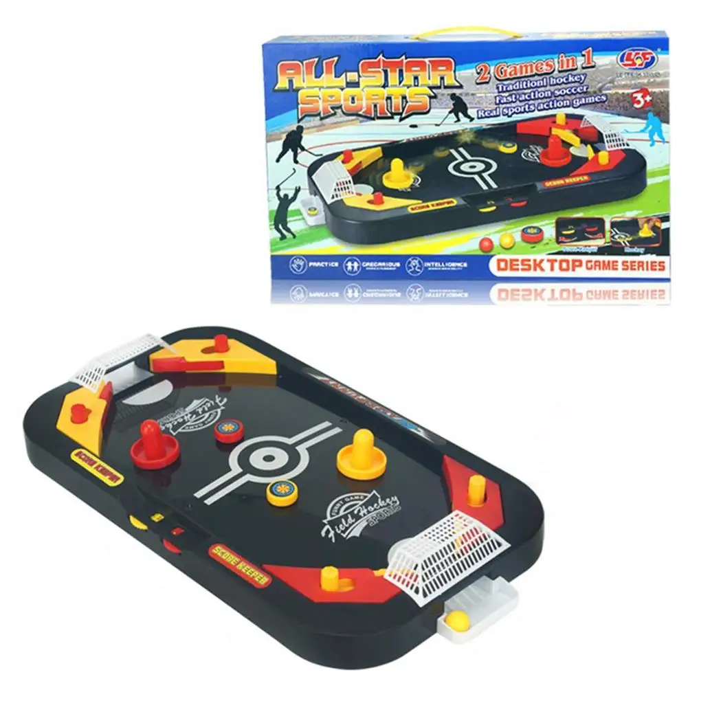 

Kids Air Hockey Toy Exquisite Small Playing Prop Parent-child Interactive Interesting Table Game Festival Gift