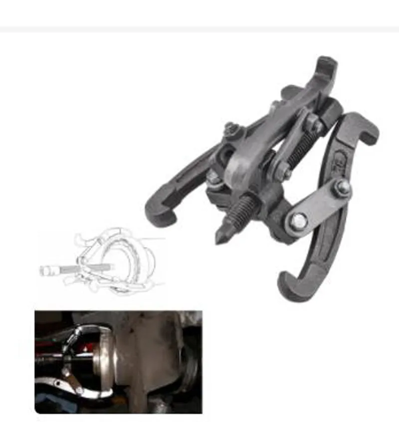 

3" 75mm Gear Bearing Puller Tool Hub Multifunctional Puller Kit 3 Jaw Reversible Fly Wheel Pulley Removal Extractor