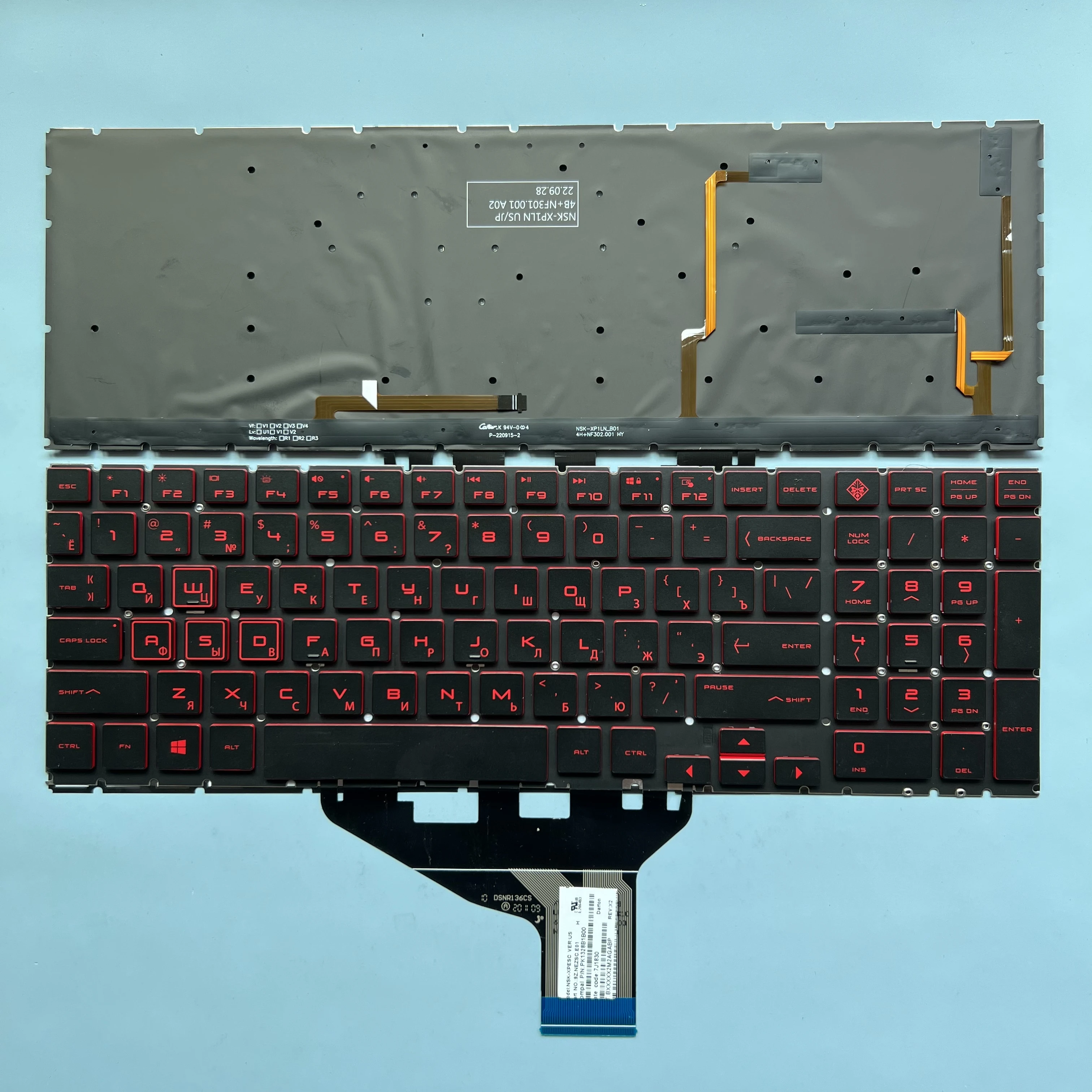 

Клавиатура с подсветкой для ноутбука HP OMEN 15-DC 15-DH 15T-DC 15-DC0153TX