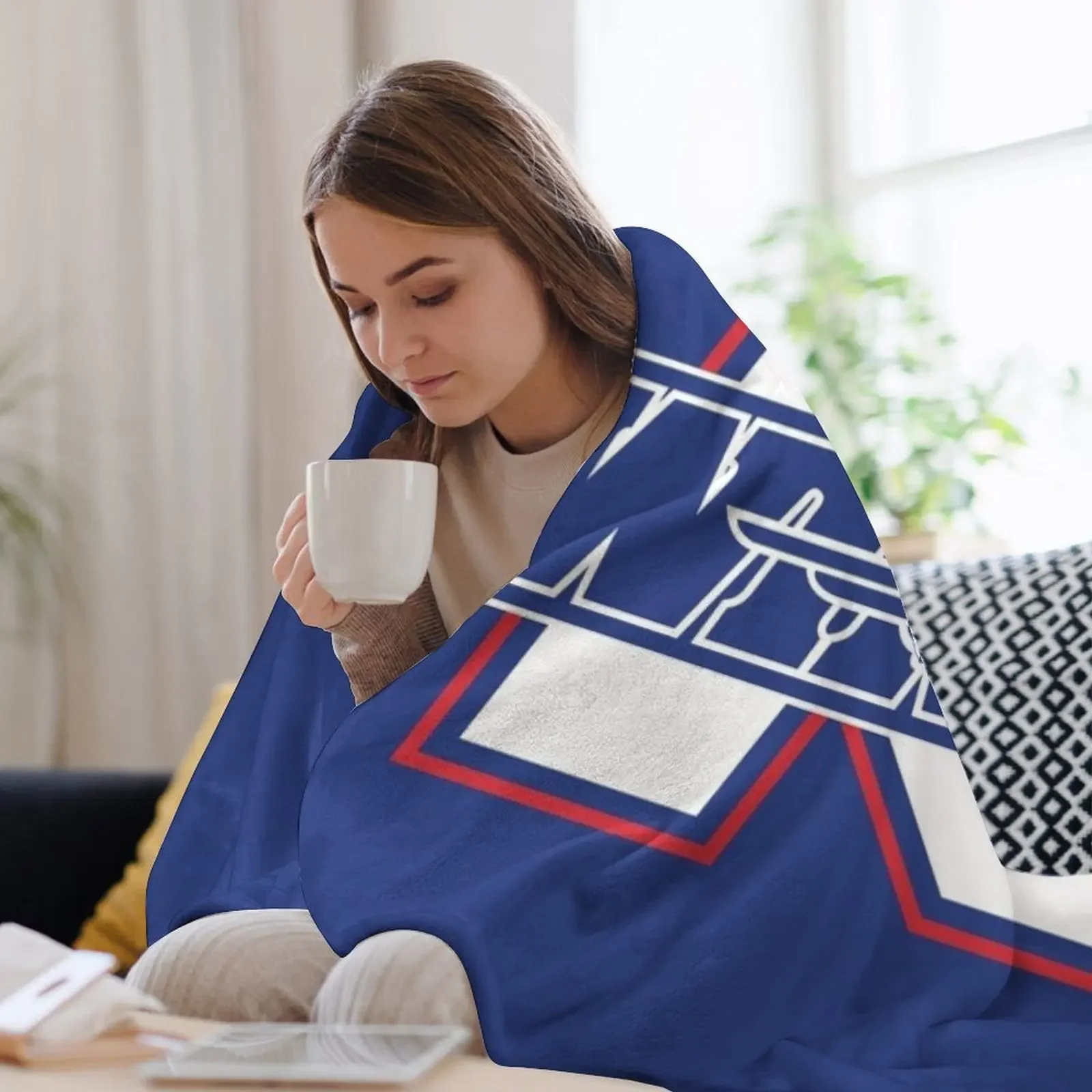 Фото Плед Kalamazoo Wings, теплый и удобный плед, подарок для родителей и друзей №3