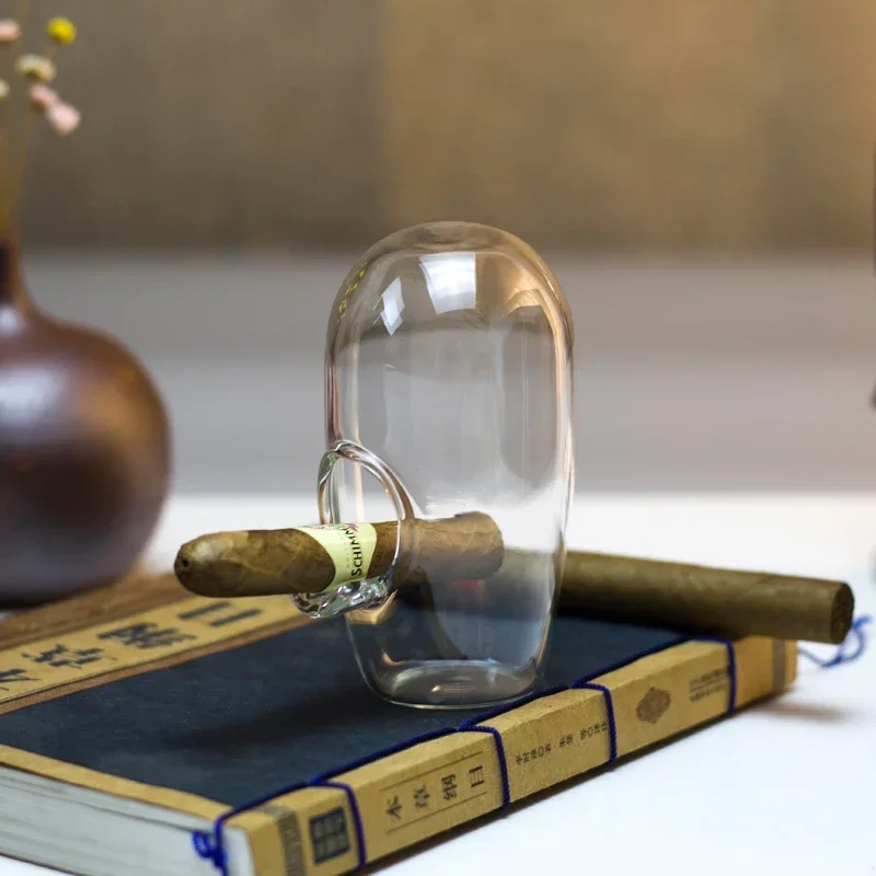 PITILLERA стеклянная пепельница для сигар одиночная домашняя защита от взрыва