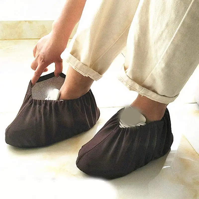 Thick Reusable Shoe Covers Unisex Non-slip Washable Keep Floor Carpet Cleaning Household Shoes Protector Cover Shoes Covers Hot