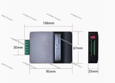 Модуль USB-CAN USBCAN-II C Анализатор шины USB CAN-карта Новая энергия CAN-отладка автомобиля