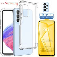 transparent phone case for samsung a53 5g case silicone shockproof soft cover sansung galaxy a32 a52 a72 glass samsung a 53 5g