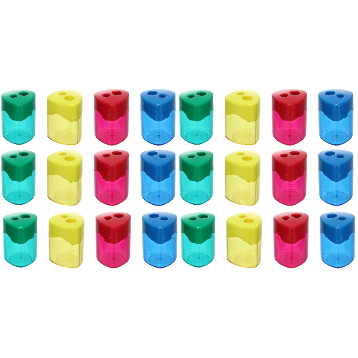 

Sharpener Hole Suppliesstudents Sharpeners Hand School Desktop Kidcute Portable Dual Double