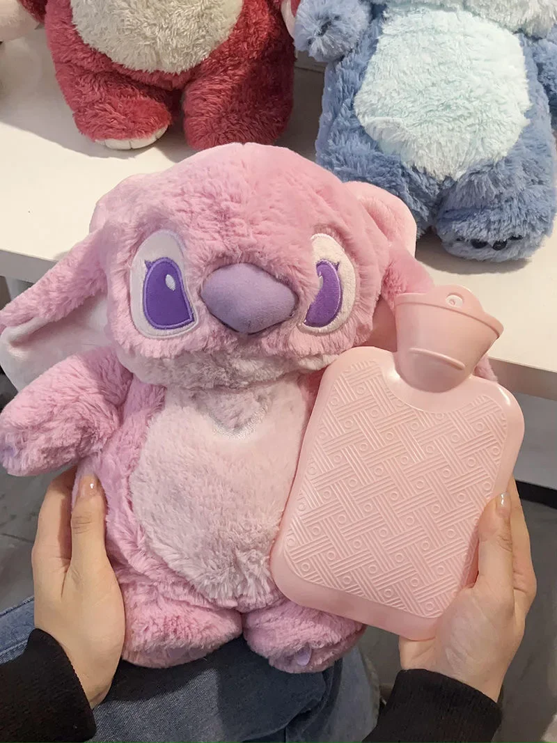 Подлинная плюшевая бутылка для горячей воды с изображением героев Диснея Стич