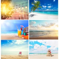 summer tropical sea beach palms tree photography background natural scenic photo backdrops photocall photo studio 22324 ht 07