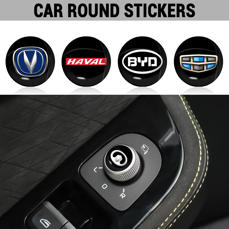 

10pcs Car Circle Logo Interior Sticker Decoration for Buick Regal Gs Encore Lacrosse Excelle Enclave Envision Hideo Accessories