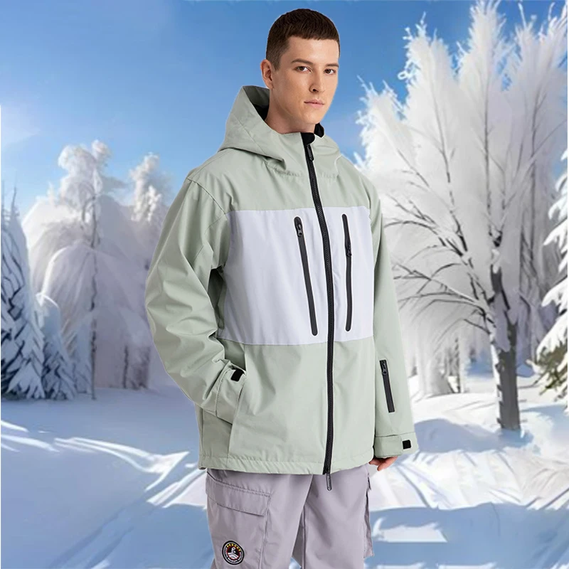 Мужская водонепроницаемая куртка для сноуборда