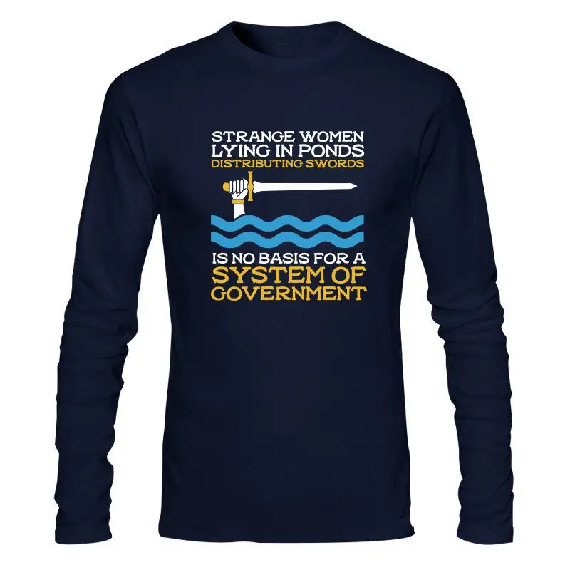 

Мужская одежда 2022, вдохновленная Монти питоном и священным грейлем-необычная женская футболка, уличная одежда, мужская футболка с коротким ...