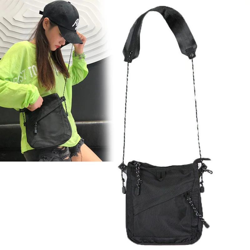 New Women's Mens' Trendy Bag Fashion Pouch Crossbody Shoulder Lightweight Slim Nylon Casual Messenger Bag