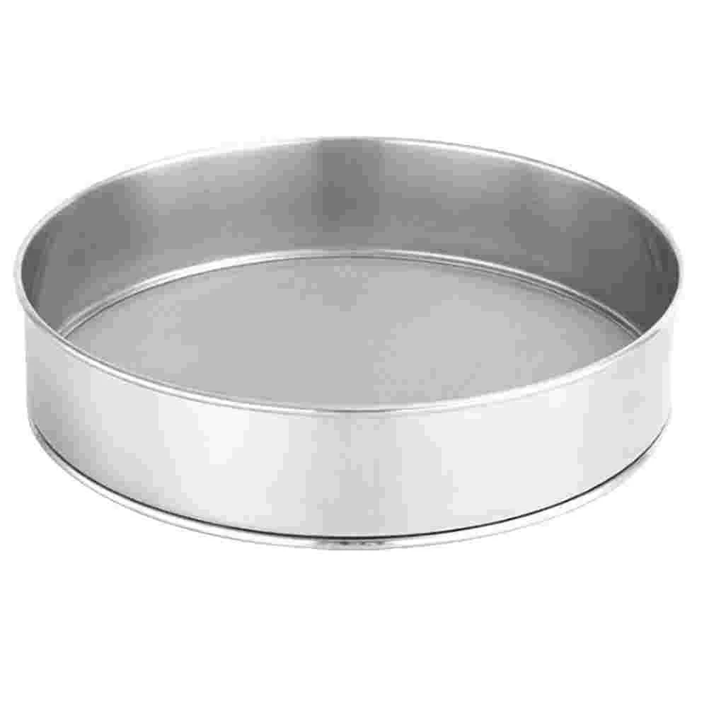 

Stainless Steel Flour Sifter Large Capacity Strainer Kitchen Cooking Tool For Straining ( 30CM )
