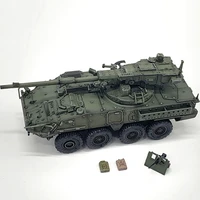 172 scale model american stryker infantry fighting armored vehicle tank m1128 stryker mobile artillery system toy collection