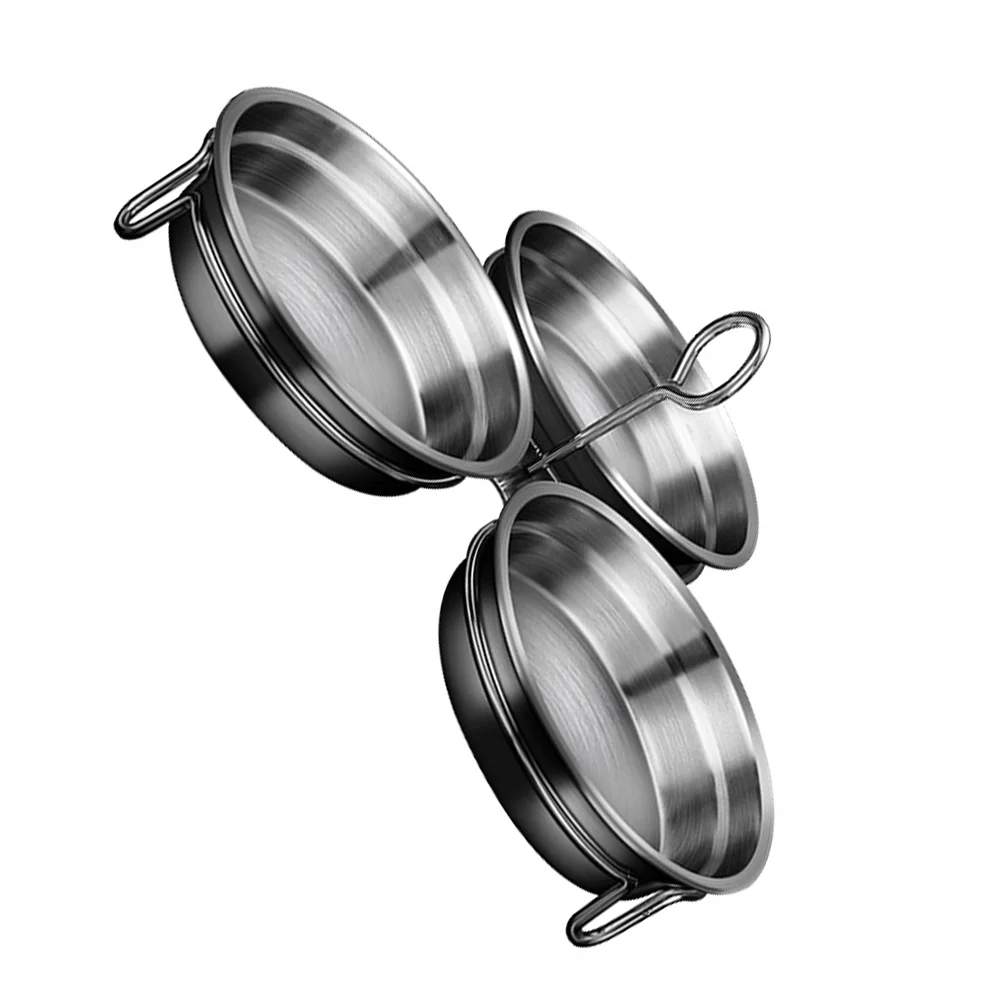 

1 Set Egg Poacher Mold Stainless Poached Egg Cooker Home Egg Steaming Pan