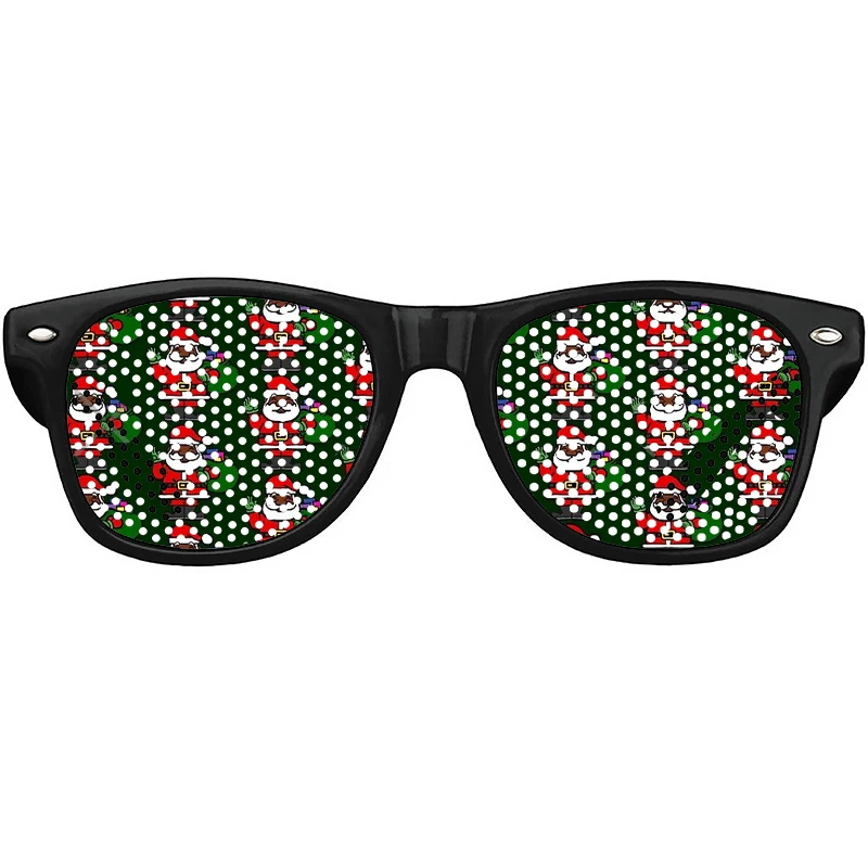 

African black santa claus xmas Glasses team bride Holiday Glasses sunglasses girls Birthday women Party men Beach Eyeglasses
