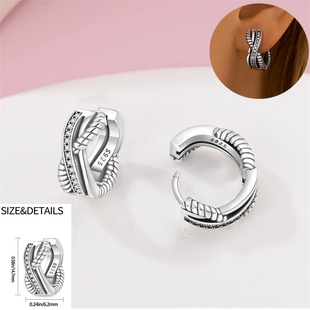 Серьги-подвески в ретро стиле