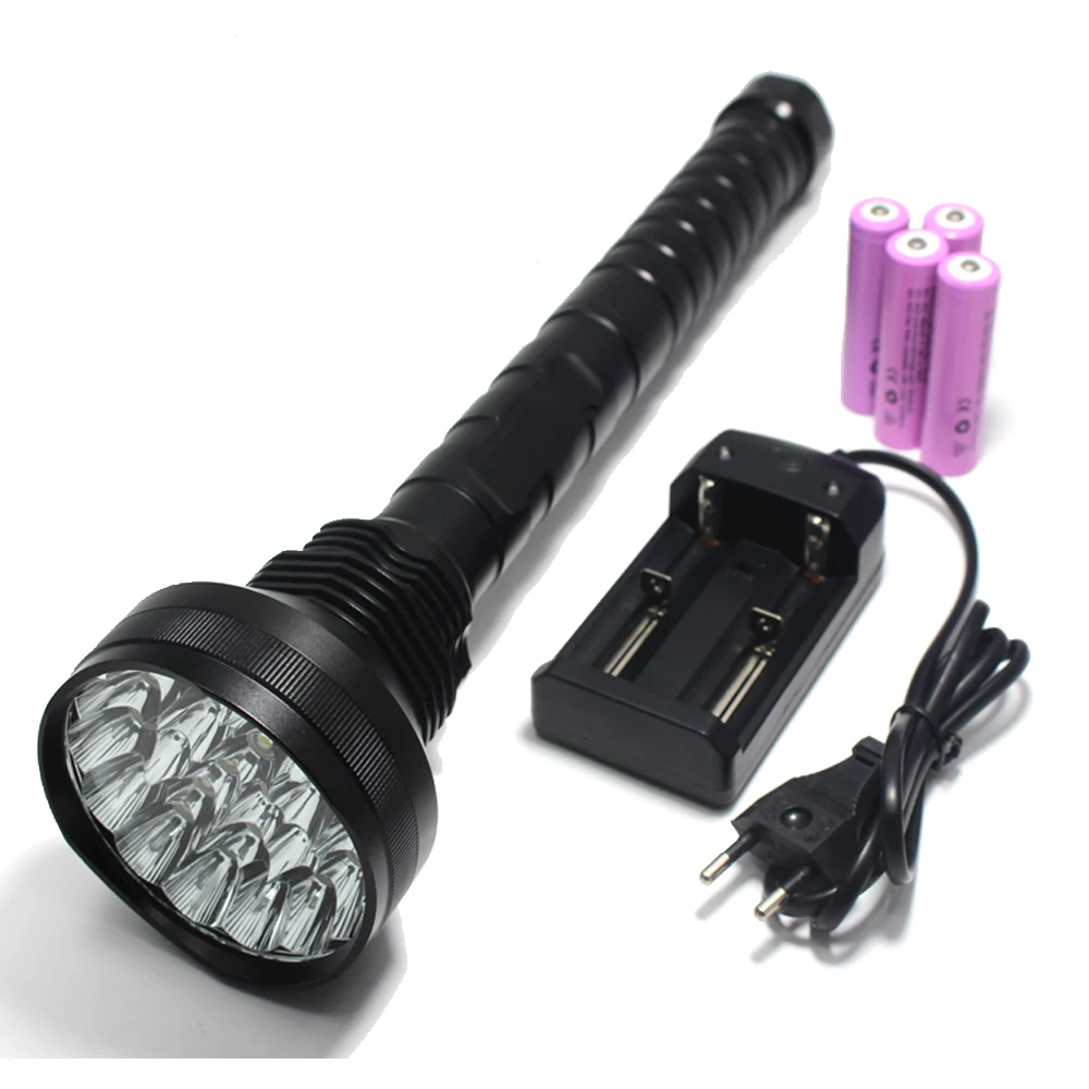 

8000LM XML-24*T6 Hunting Lights exploration Lamp Lighting tactical LED Flashlights 26650/18650 Torch self defense,camping light