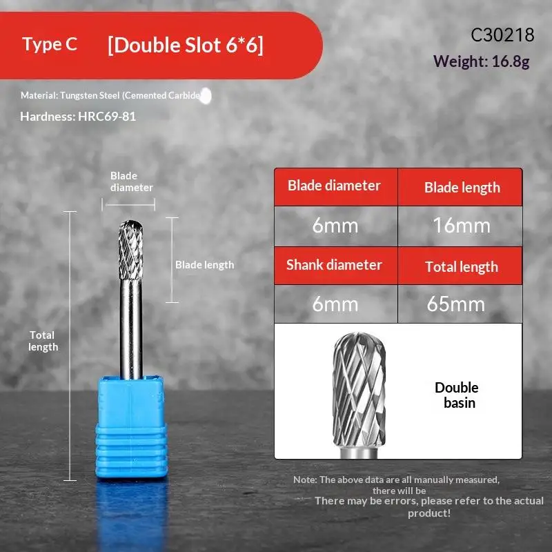 

Ротационный напильник HUXUAN карбид вольфрама 6мм