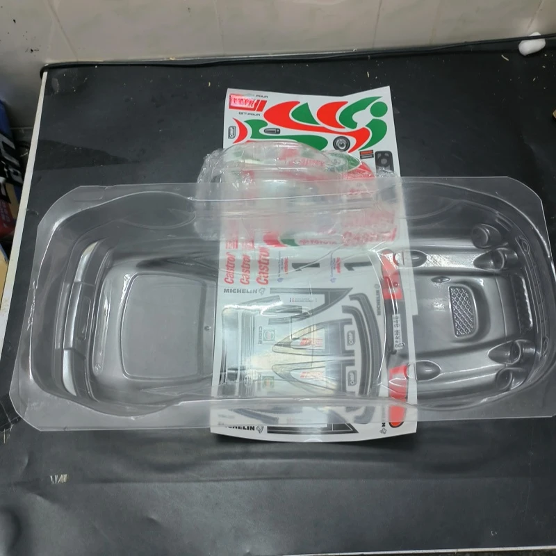 1/10 прозрачный чехол Toyotaa Celica GT4 для кузова Lexan с задним спойлером + строительные