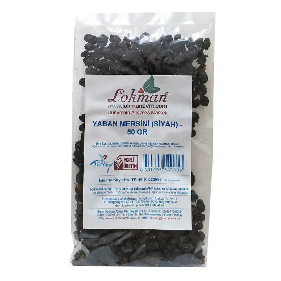 

Blueberry Bitter Black 50 G Pkt