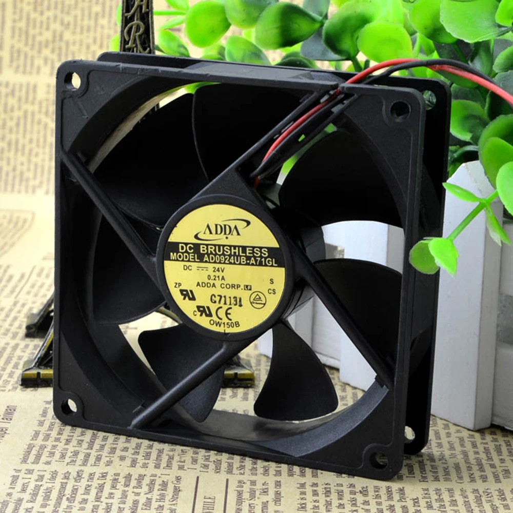 Для ADDA AD0924UB-A71GL 9025 90 мм DC 24V 0.21a кулер для процессора, радиаторы осевого охлаждения