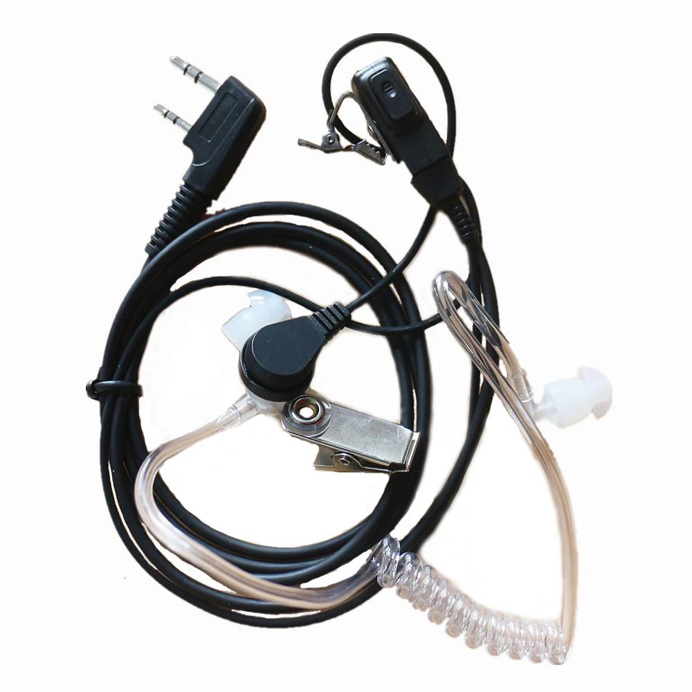 10x акустическая трубка PTT микрофон гарнитура для Kenwood BAOFENG UV-5R UV-82 B5 B6 BF-888s Retevis H777 RT22