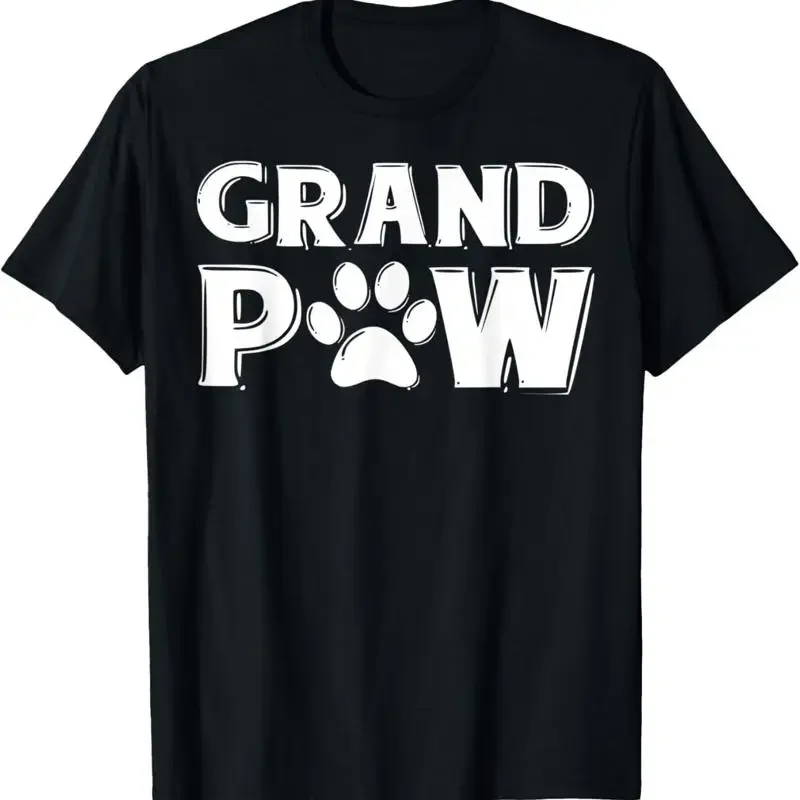 Фото Футболка Grand Paw Dog T Shirt Grandpaw Grandpa Lover Vintage №1