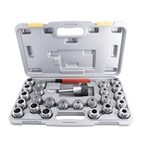 morse taper mta2 er40 26pcs collet chuck machine tool accessories holder set with 1pc spanner