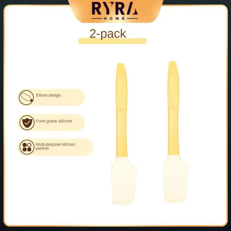 

Silicone Scraping Head Cream Soft Glue Spatula High Temperature Resistance Silicone Scraper Suspension Placement Is Cleaner