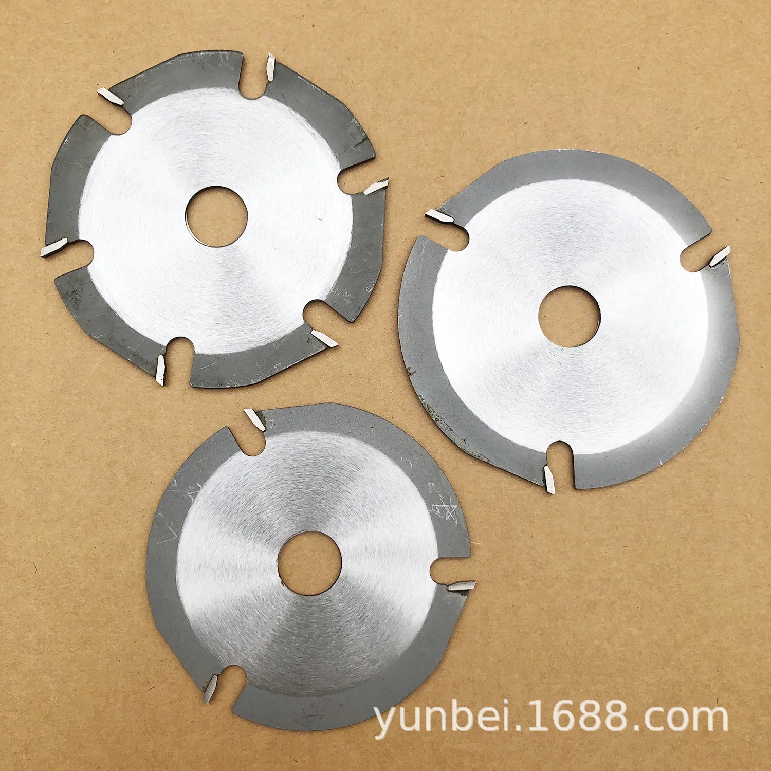 Пила циркулярная Yunbei твердосплавная с тремя зубьями для деревообработки