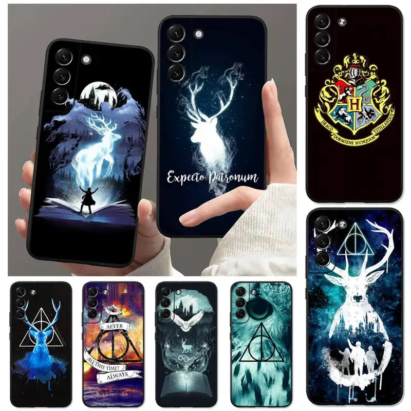 

Magic Potters Movie Harries Phone Case for Samsung Galaxy S22 S21 Ultra S20 FE S10 Plus 5G lite 2020 Soft Funda Cover