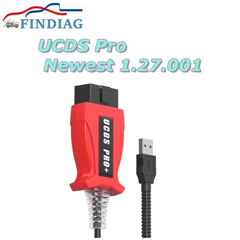 UCDS Pro + для-d V1.27.001 Полные функции с 35 токами полная Лицензия UCDS Pro Plus OBD2 Диагностический кабель чтение кодов неисправностей