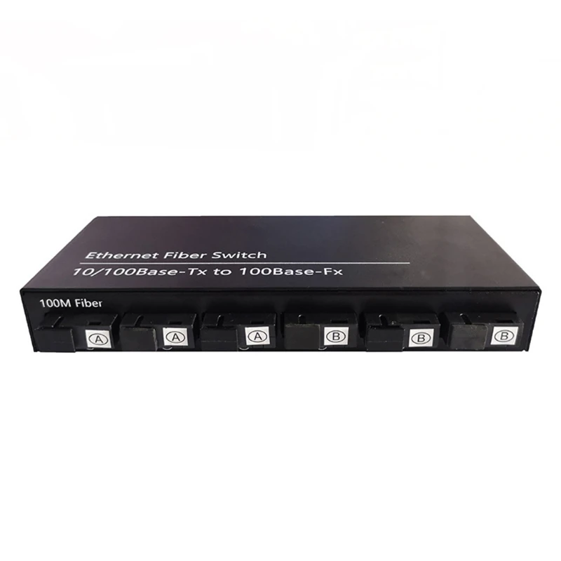 

100 для оптического коммутатора M 2 Electric 6 с поддержкой быстрой Ethernet и оптоволоконным переключателем 10/100m Ethernet
