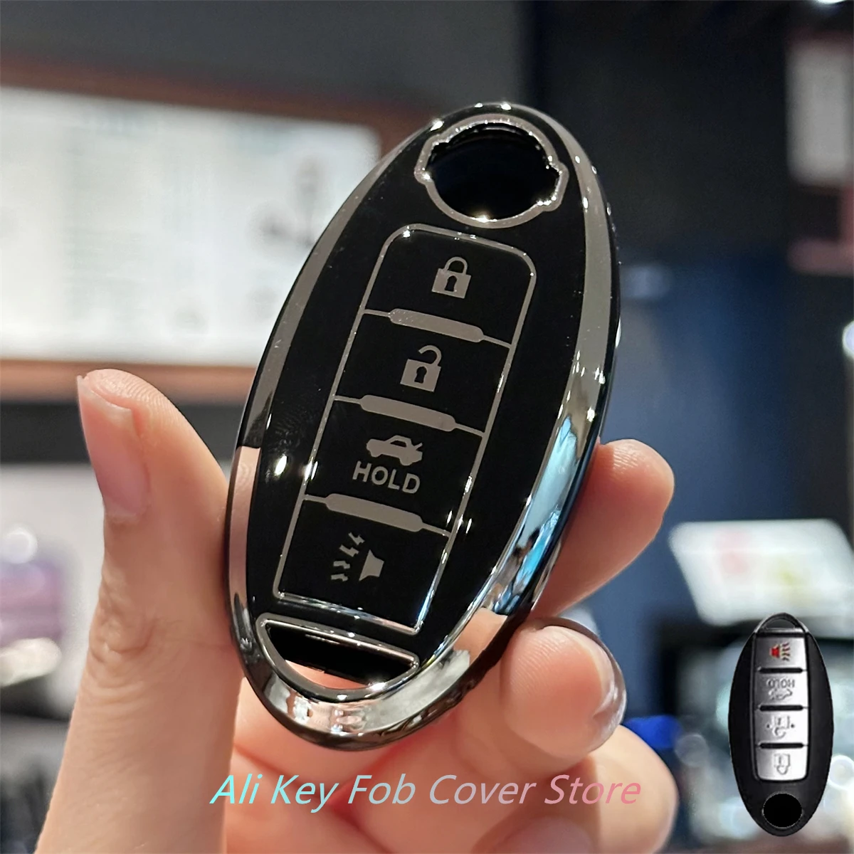 

Чехол Для Ключей Nissan Из ТПУ Для Altima, Rogue, Sentra, Pathfinder, Frontier, Maxima, Titan, Murano, Kicks, Juke